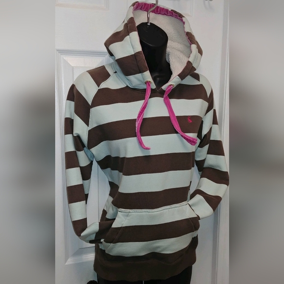 Joules Jackets & Blazers - Joules striped hooded jacket